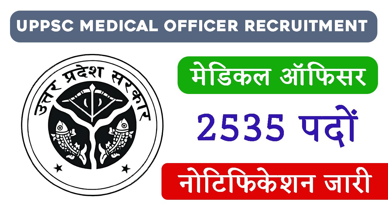 UPPSC Medical Officer Online Form 2024 Online Apply Link