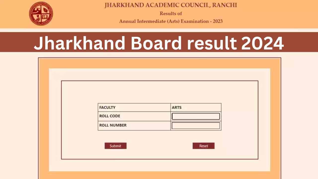 Jharkhand Board result 2024