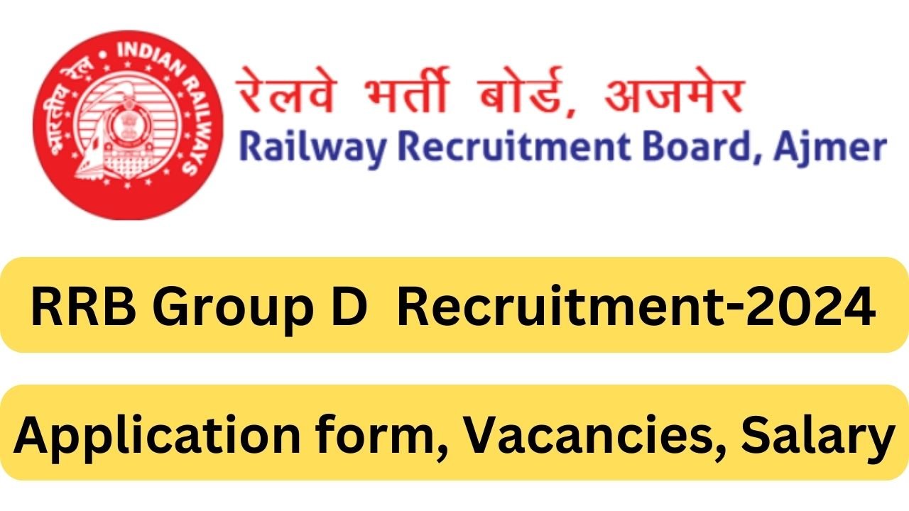 RRB Group D Recruitment 2024, Application form, Vacancies, Eligibility