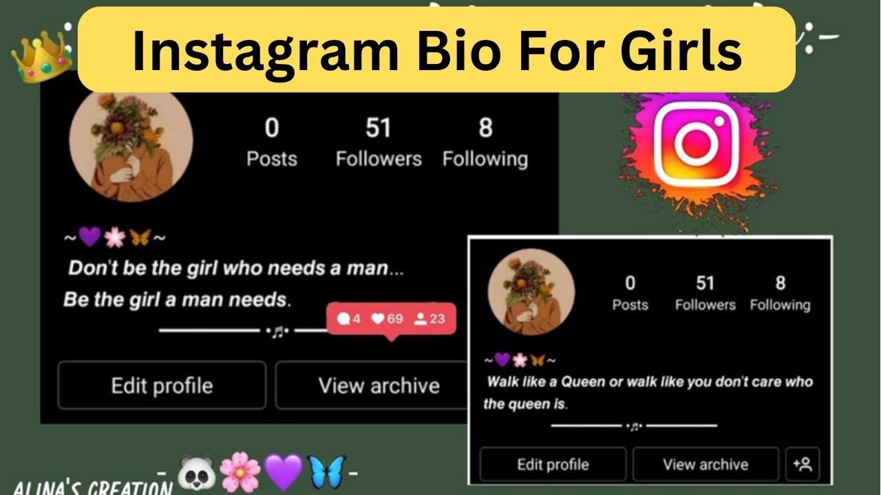 instagram bio for girls