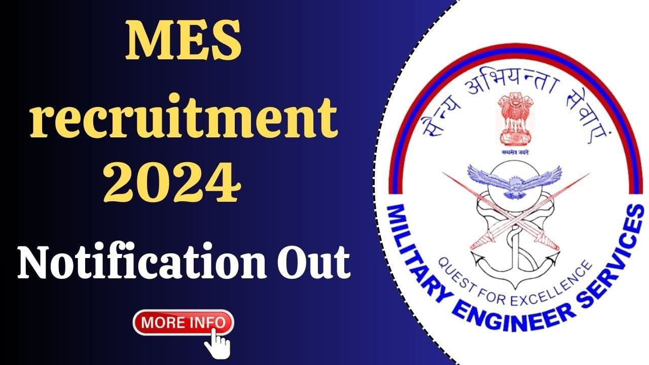 MES Recruitment 2024