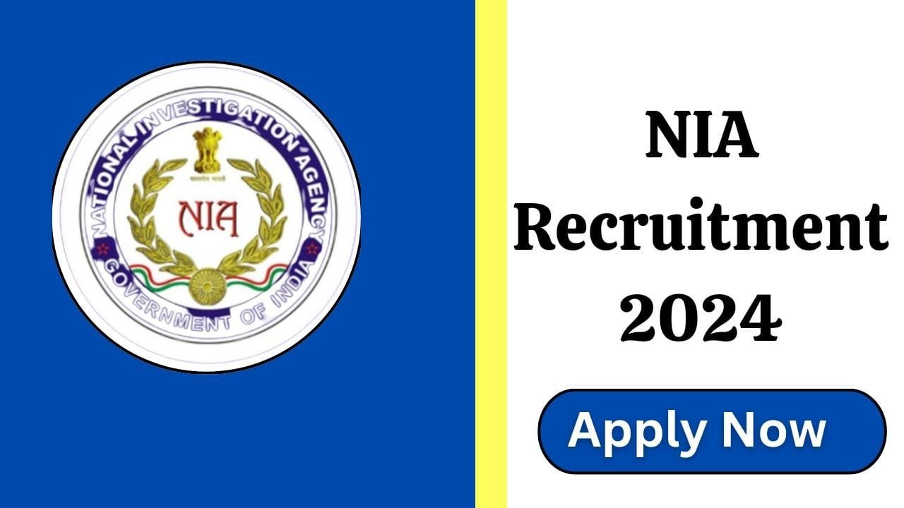 NIA Recruitment 2024 for 119 Head Constables and Various Posts AWBI