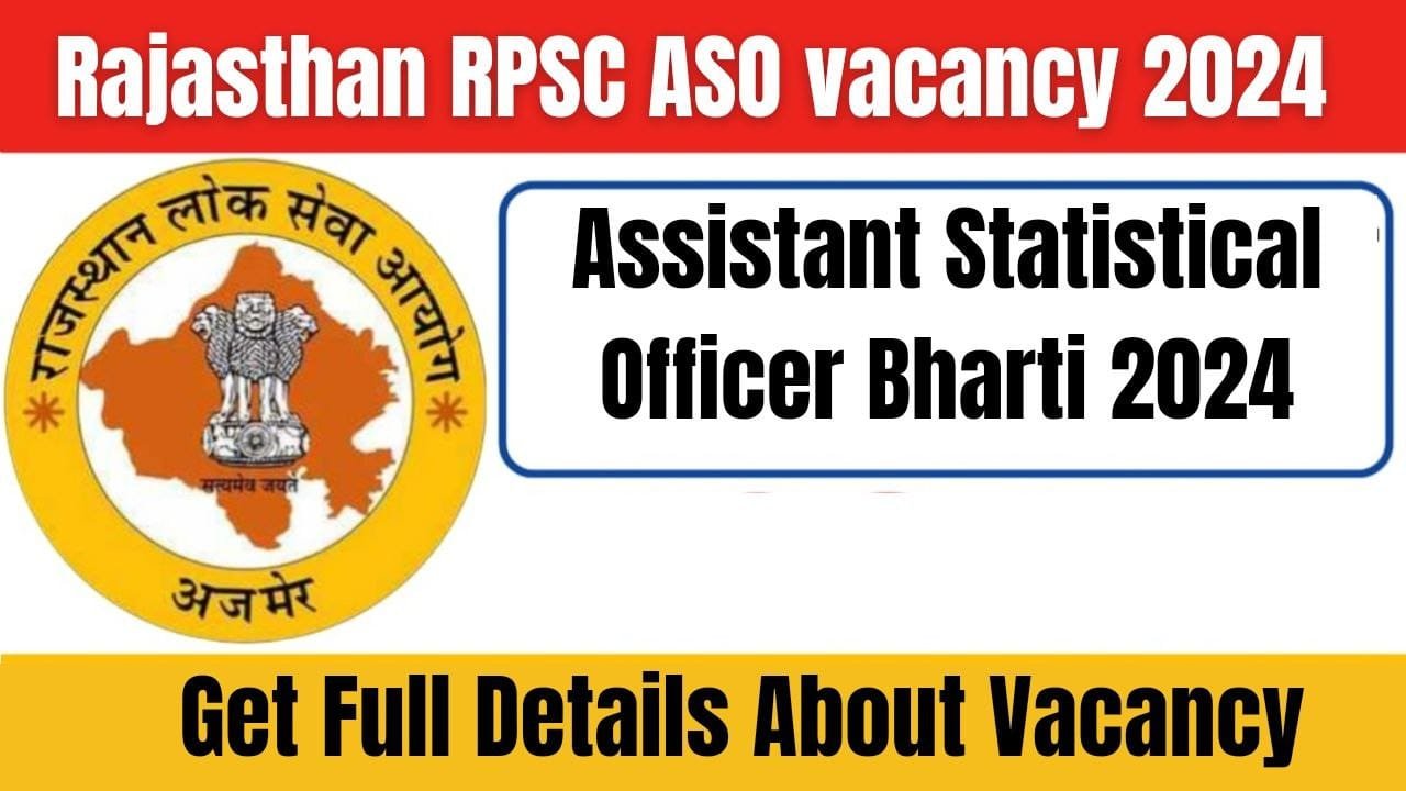 Rajasthan RPSC Assistant Statistical Officer Bharti 2024