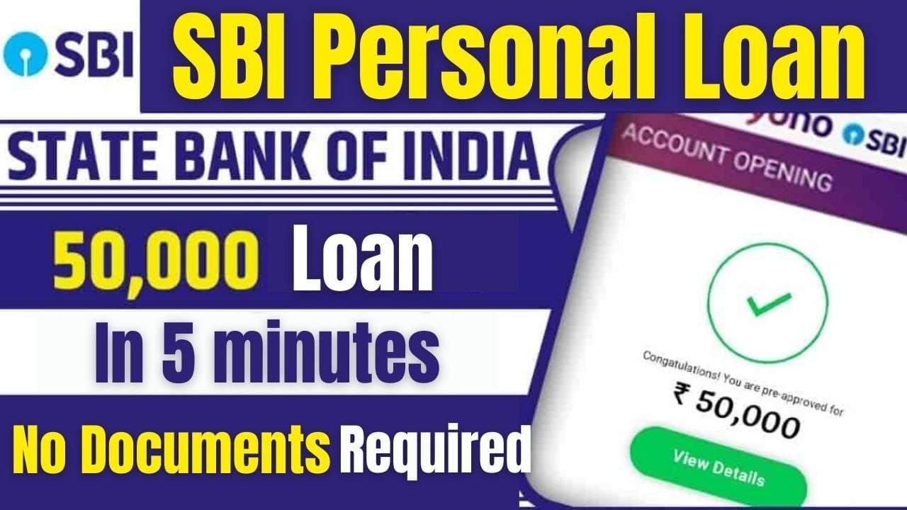 SBI Personal Loan Apply online without documents