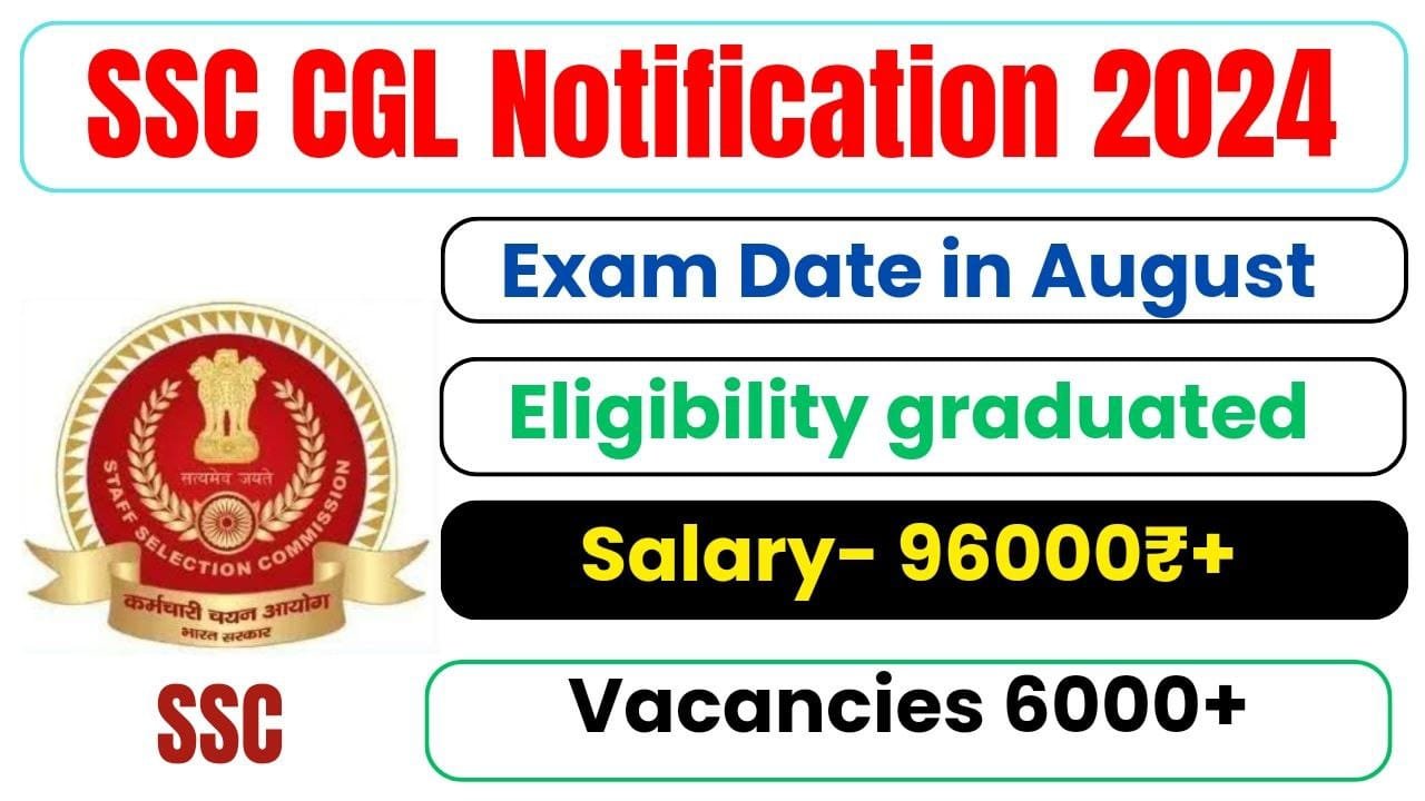SSC CGL Notification 2024, Exam Date, Eligibility, Vacancies AWBI
