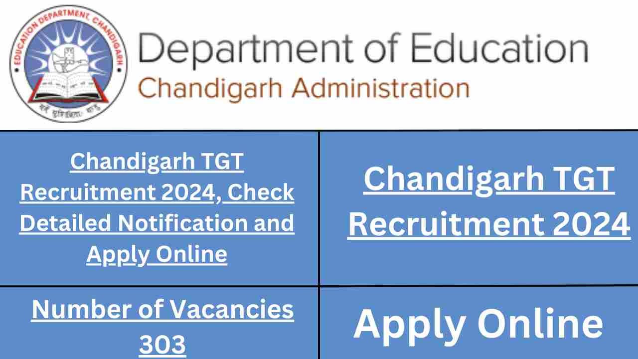 Chandigarh TGT Recruitment 2024