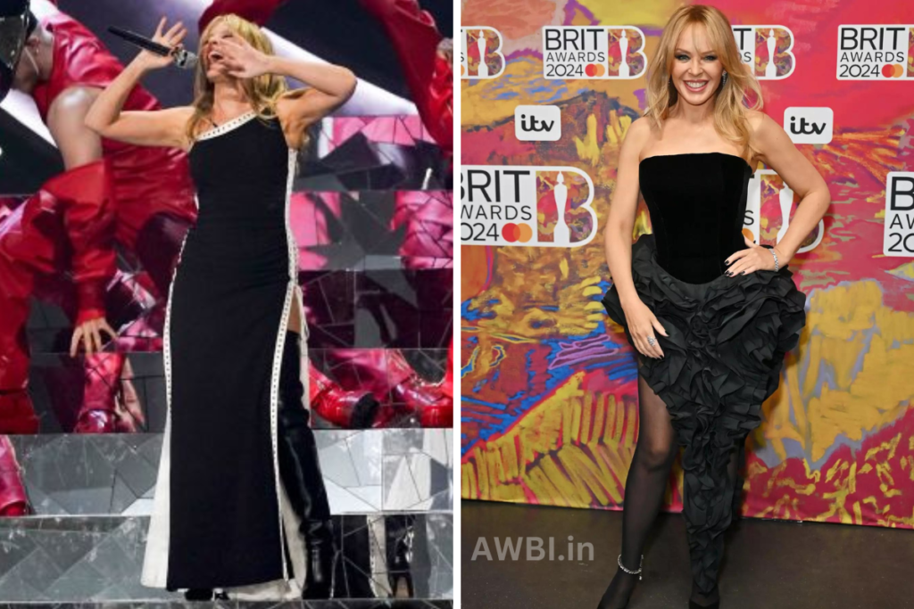 Kylie Minogue attends The BRIT Awards 2024