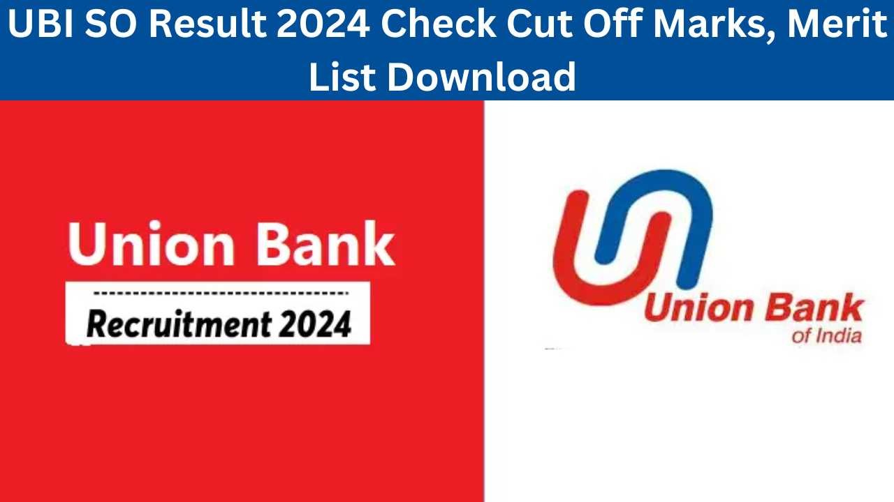 UBI SO Result 2024