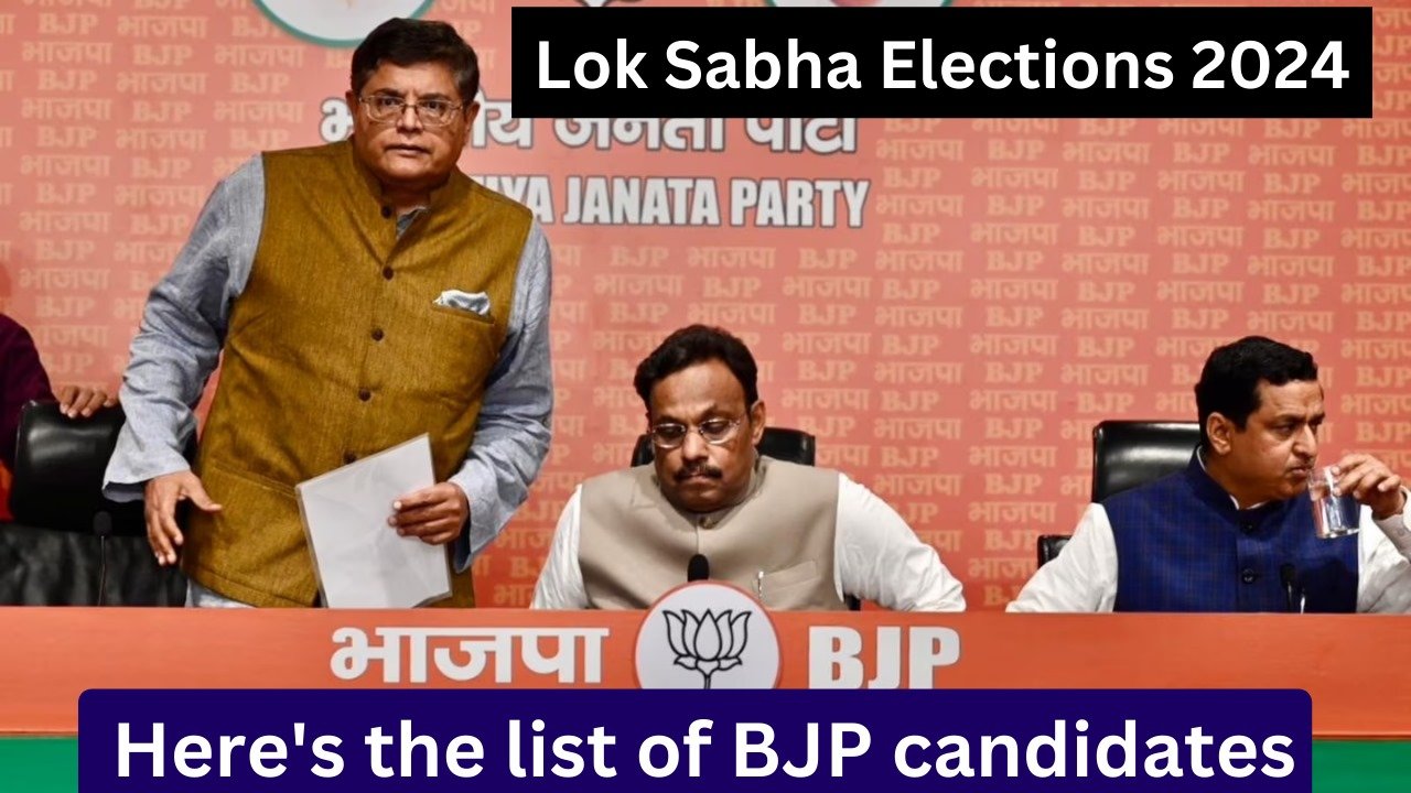 List of BJP candidates