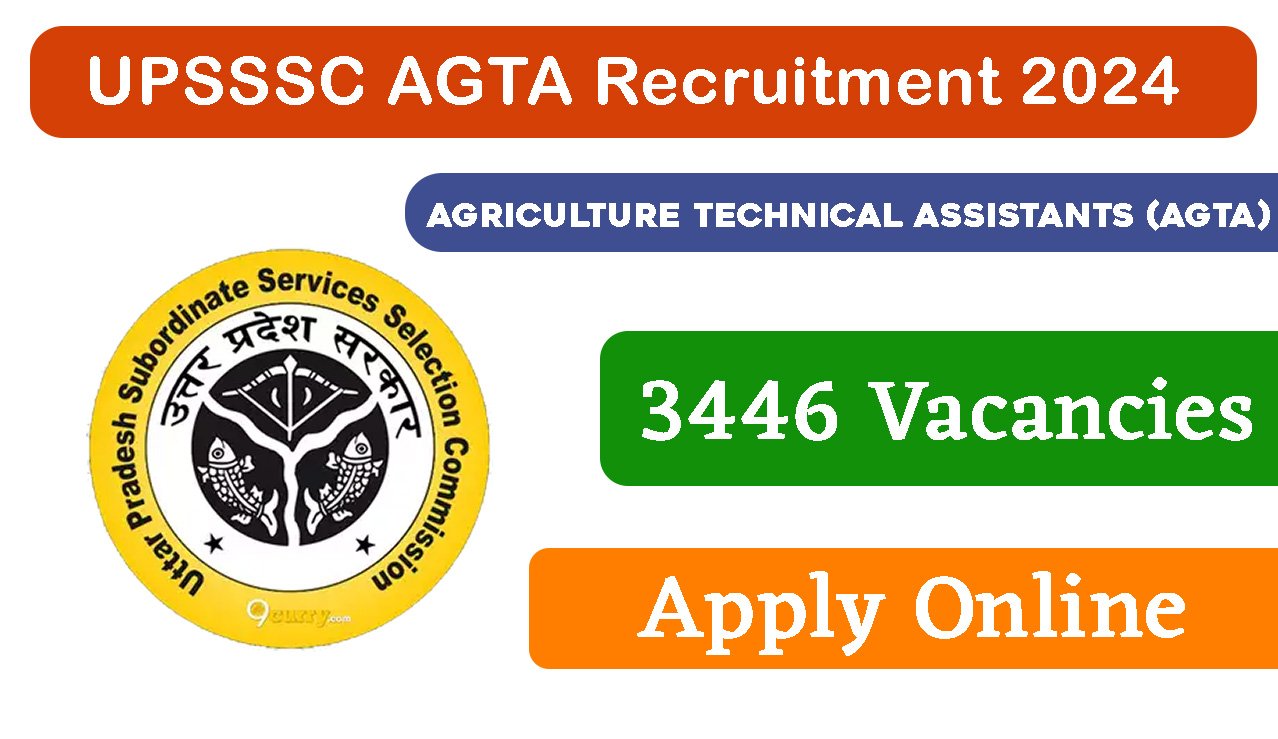 UPSSSC AGTA Recruitment 2024