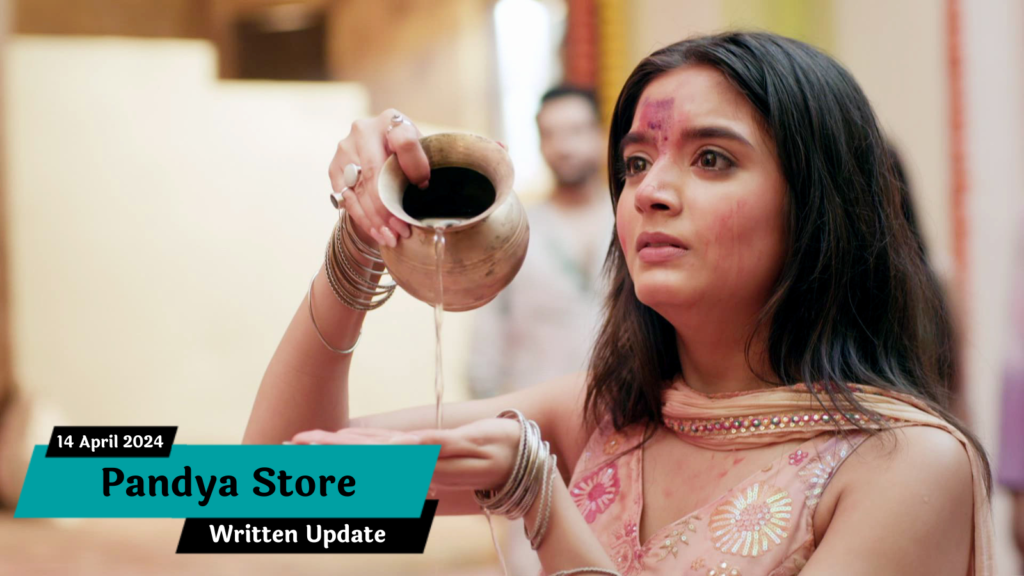 Pandya Store 14th April 2024 Written Update: Chiku and Isha's Departure Leads to Suman's Health Crisis