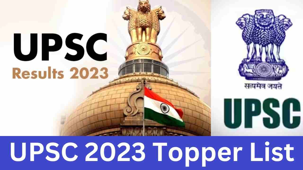 UPSC 2023 Topper List